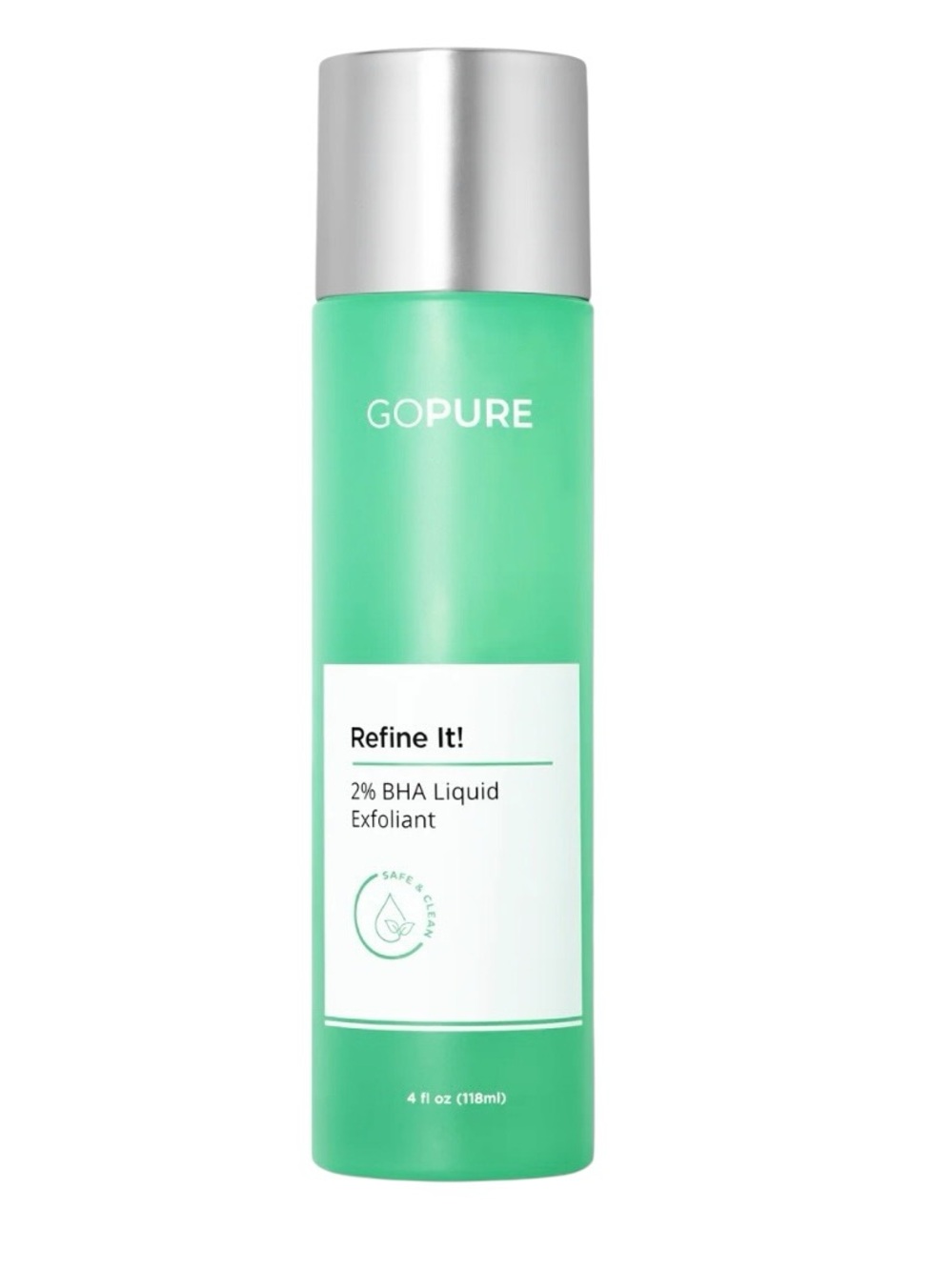 Refine It! 2% BHA Liquid Exfoliant - Mint Green